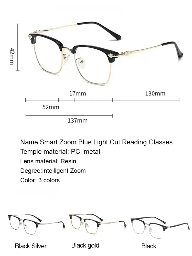 Upgrade Your Vision for the Price of a Few Coffees! ☕️ Get intelligent, auto-focus, blue-light blocking readers that adjust to YOU. No prescription needed!