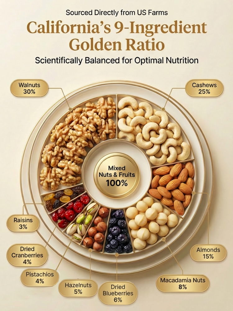 🥜 [30-DAY HARVEST ONLY] California Farm-Fresh Daily Nuts, packed with 670mg of heart-healthy Omega-3s & 25g of plant protein ✨