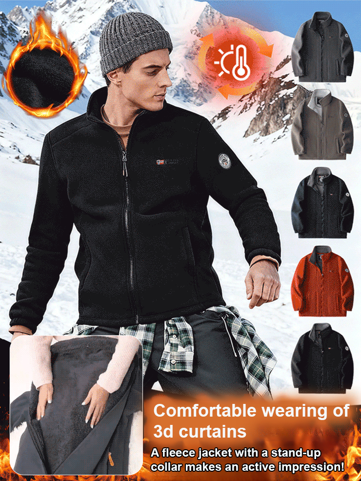 🖤 Black Friday MEGA SALE! 🖤 Get a Luxury Norwegian Outdoor Fleece Jacket For The Price ofa Meal！