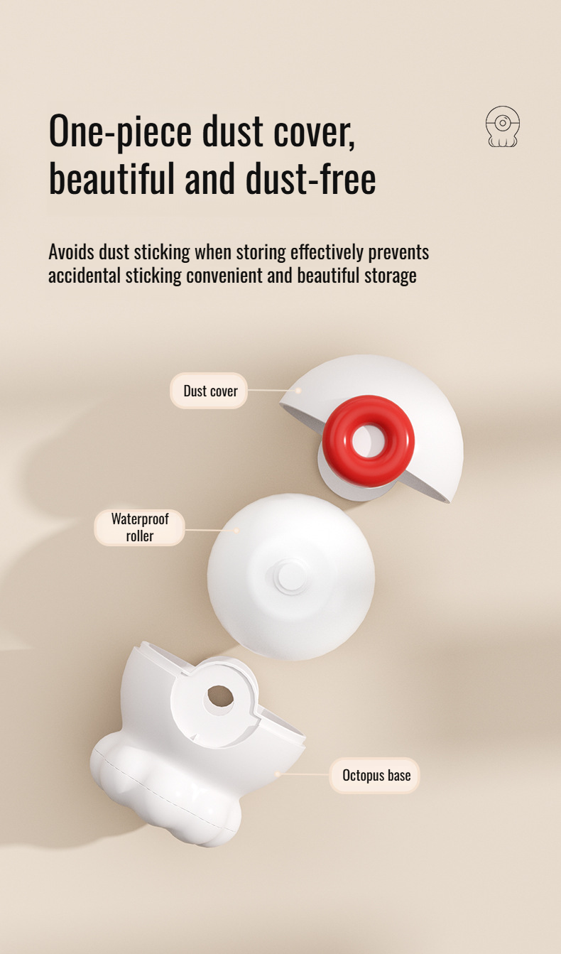 Eco-friendly reusable sticky hair removal tool