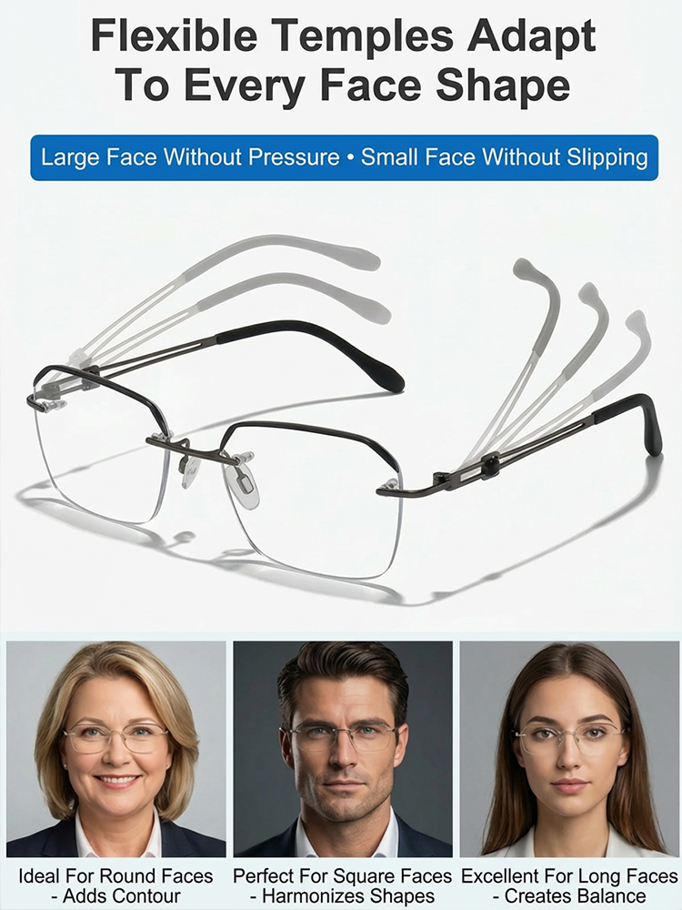 ✨Instant vision upgrade for the price of a few burgers! These high-end German boutique readers feature smart auto-focus and blue-light protection. They adjust to YOU automatically. No prescription needed—ready to wear!✨