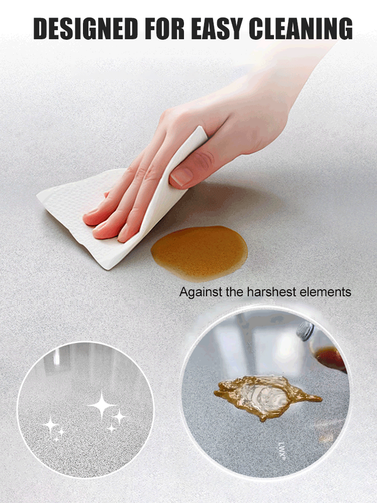 For the price of a meal 🍽️, get a gorgeous Faux Marble Epoxy floor that lasts a whole year! ✨ Order now and get a FREE hardener included! 🎁