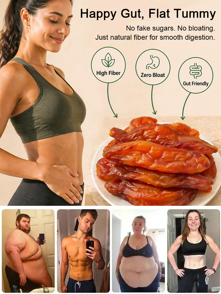 Natural Steamed Sweet Potato Strips. 0% Added Sugar & High Fiber. 【Free Trial with Full Refund】