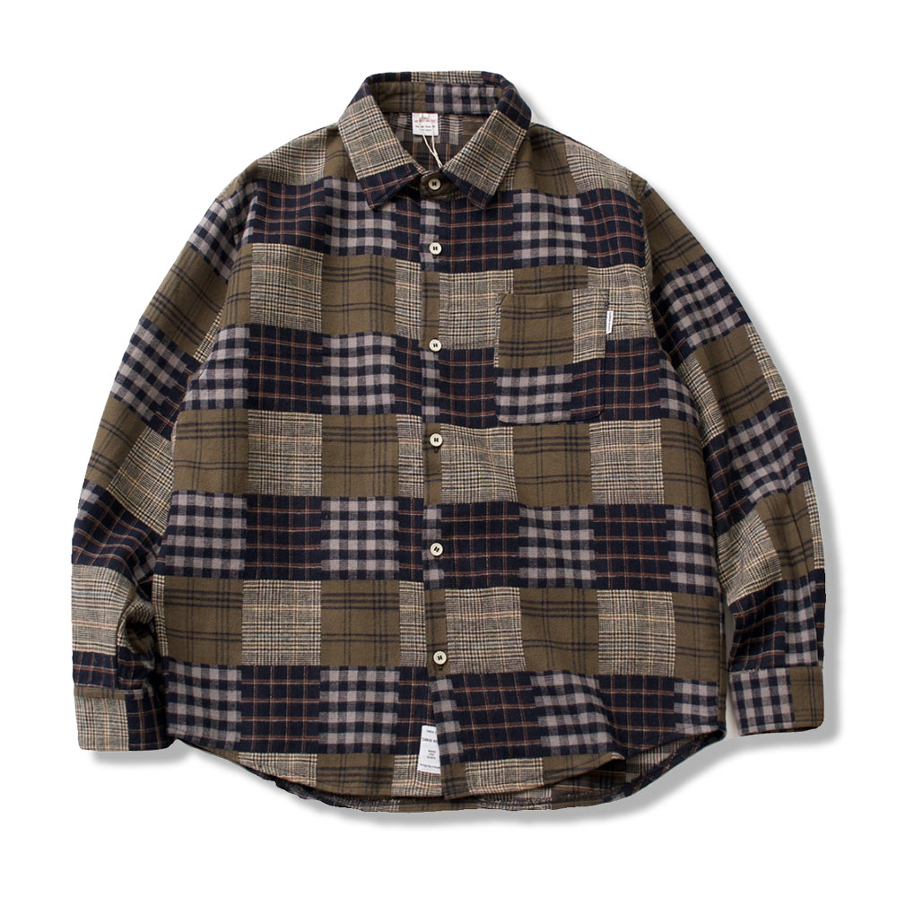 Kith マルチカラーチェック長袖シャツ 楽天市場】【中古】KITH