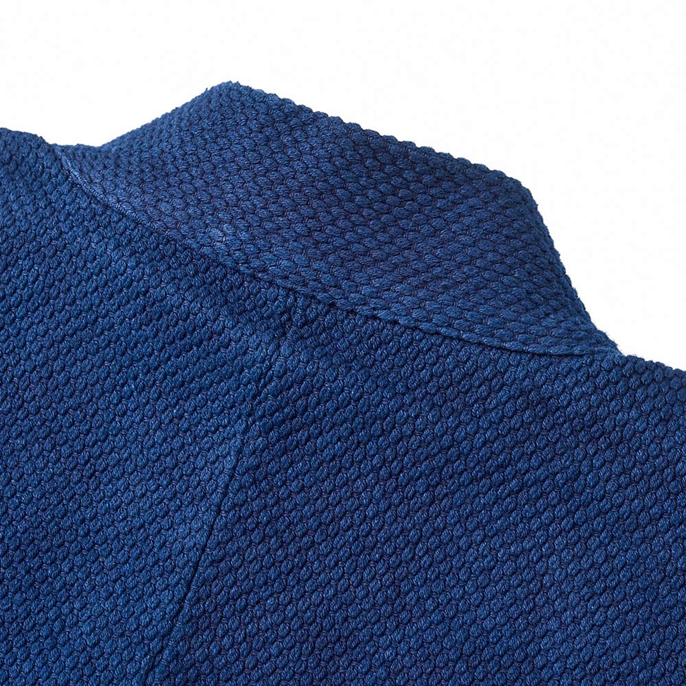 ペイズリーパッチワーク裏地 藍染刺し子半纏 – Rustaku