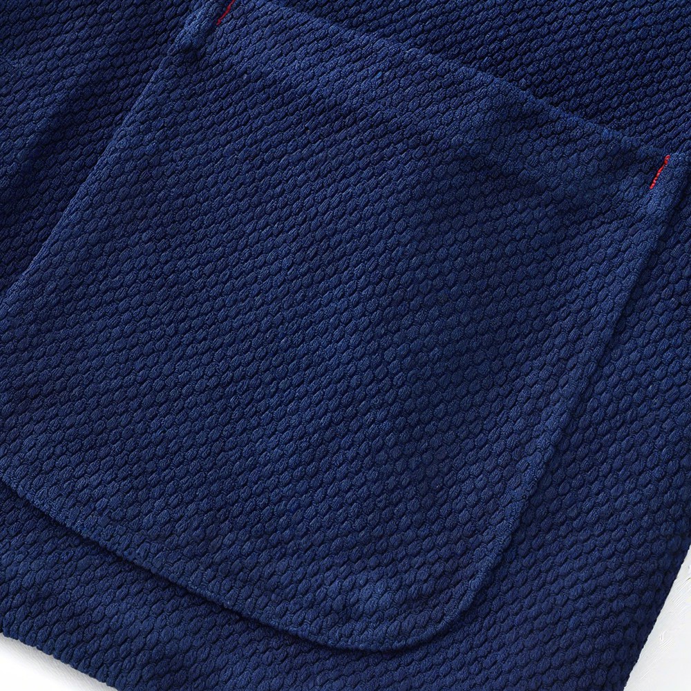 ヘビーウェイト 藍染刺し子生地 フレンチヴィンテージワークジャケット