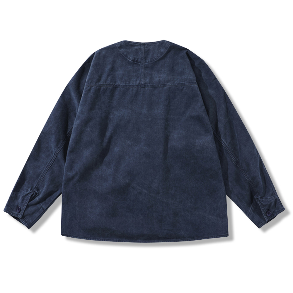 アメカジ 藍染ヴィンテージ加工デニムジャケット – Rustaku