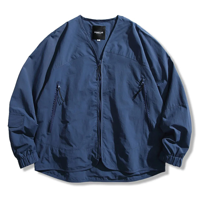 ヘビーウェイト 藍染刺し子生地 フレンチヴィンテージワークジャケット