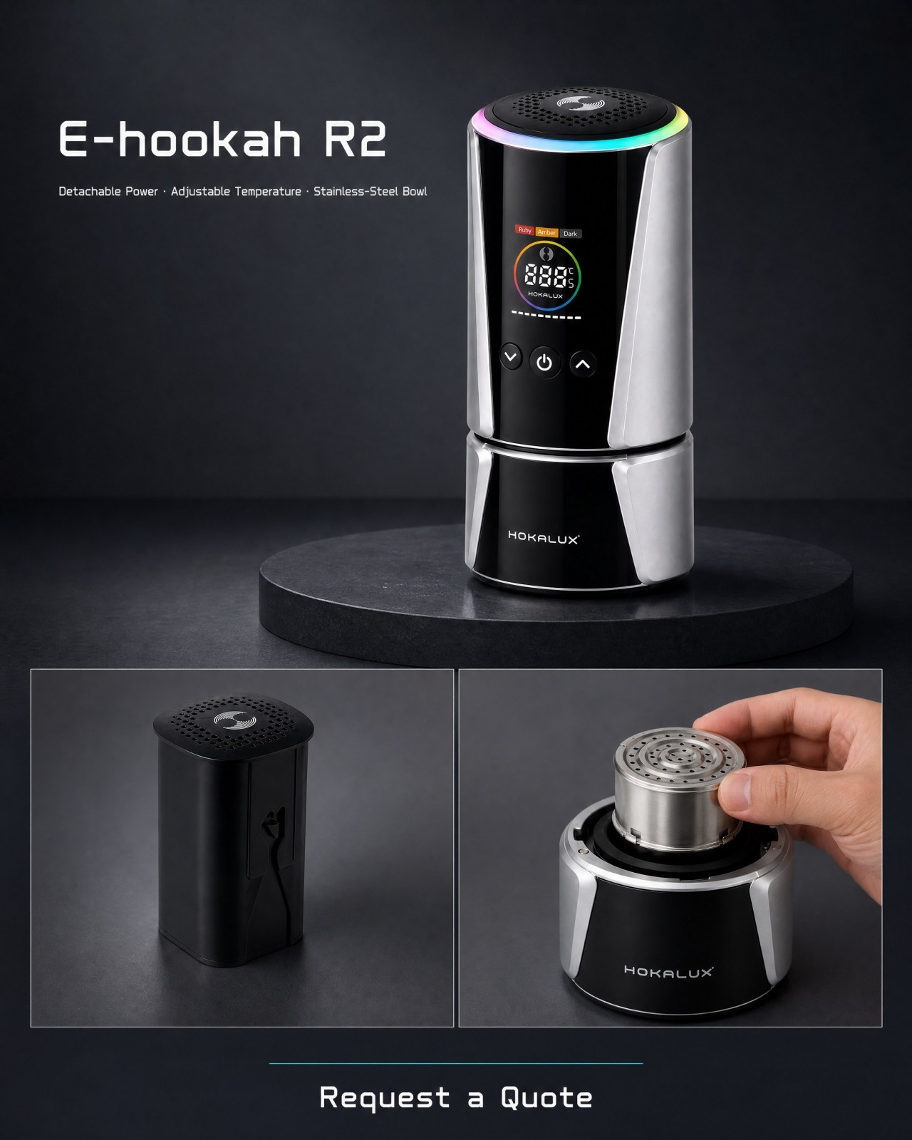 E-Hookah R2 Features Summary