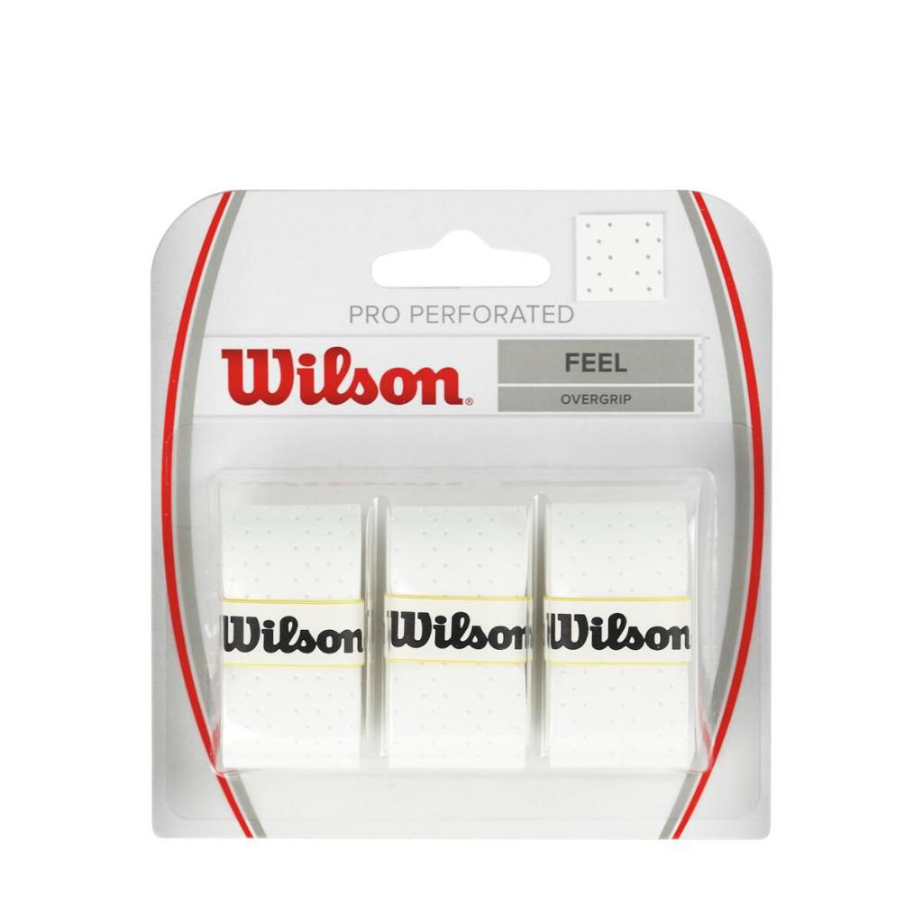 Wilson Pro Overgrip Perforated White
