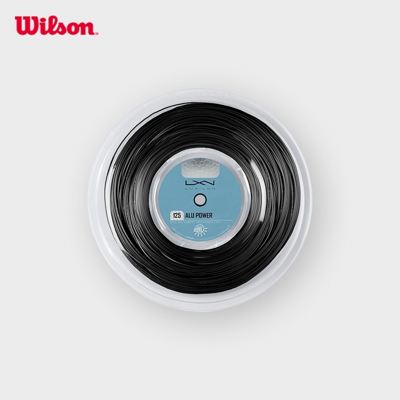 Wilson ALU POWER 125 200M Reel BLACK 125 Tennis String