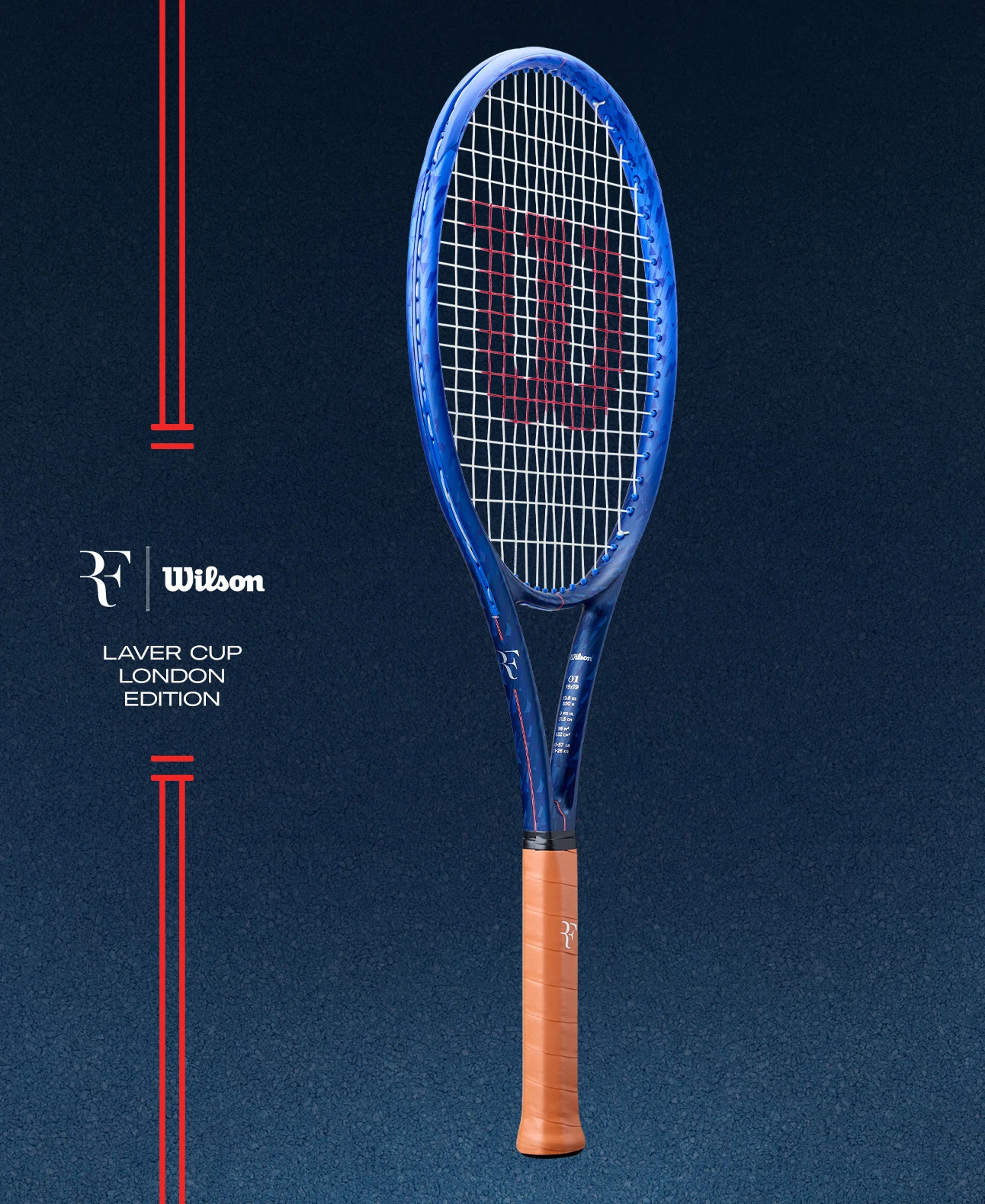 [Limited] Wilson RF 01 Laver Cup 2026 Tennis Racket (Unstrung)