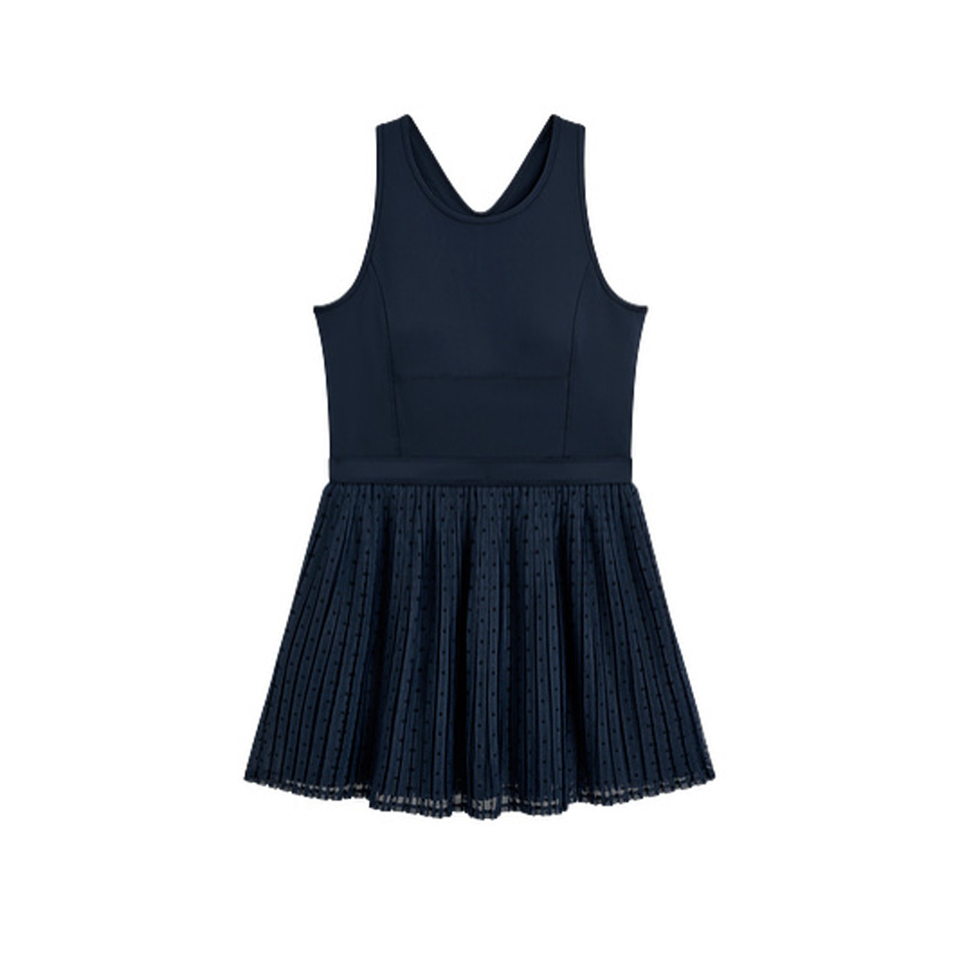 Wilson Pleated Mesh Dress