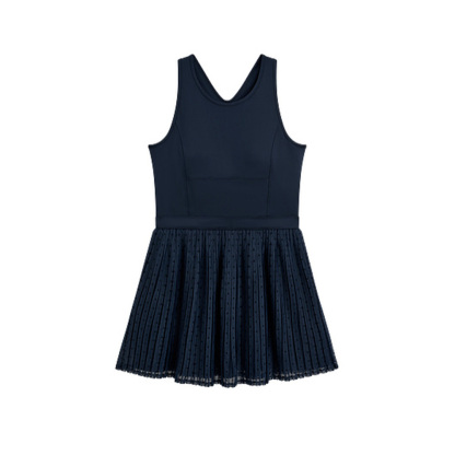 Wilson Pleated Mesh Dress
