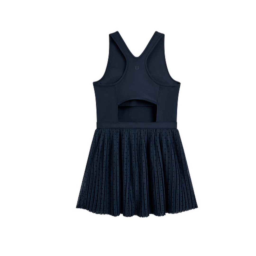 Wilson Pleated Mesh Dress