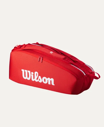 Wilson Super Tour Red 6 Pack