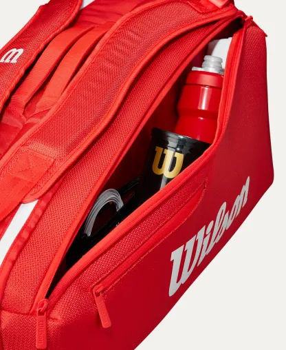 Wilson Super Tour Red 6 Pack