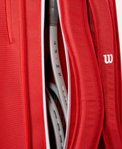 Wilson Super Tour Red 6 Pack