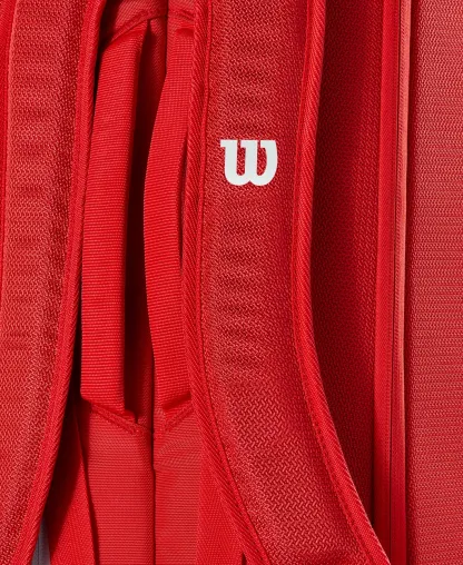 Wilson Super Tour Red 6 Pack