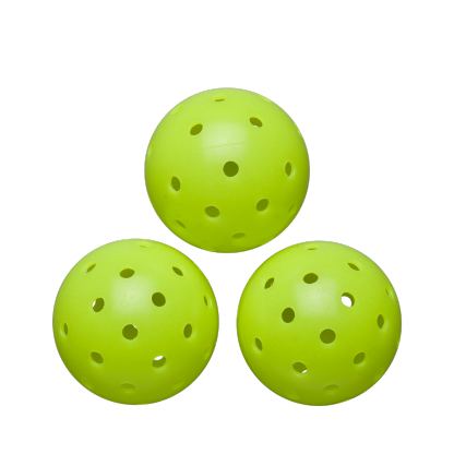 MAX 40 OUTDOOR PICKLE BALL 3 PACK GREEN