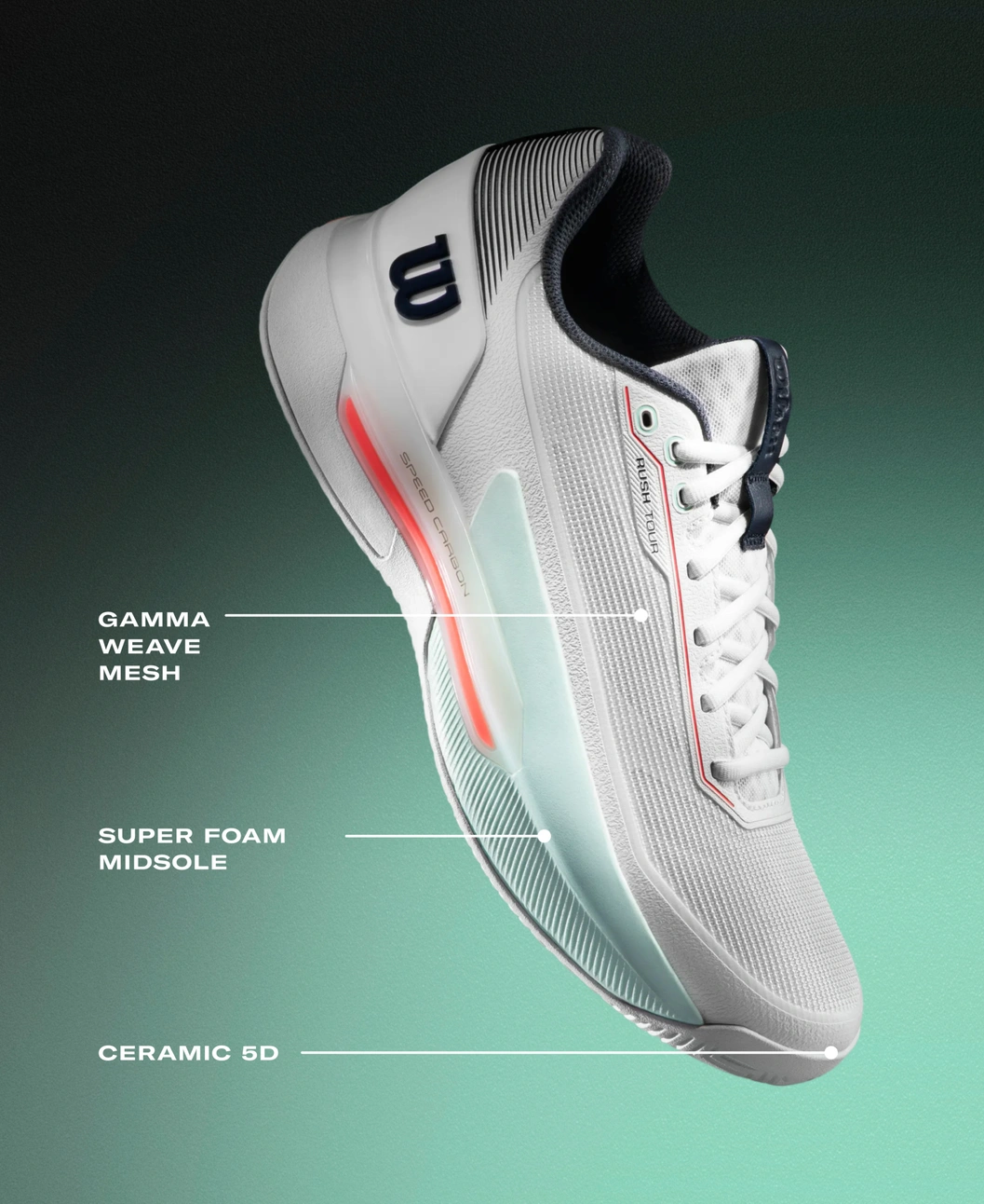Wilson Rush Tour 5 Men's Tennis Shoe