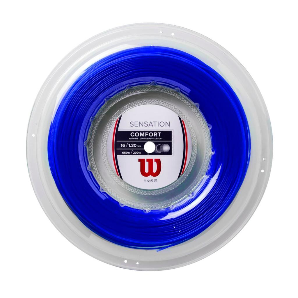 Wilson Sensation Blue 16 Tennis String - Reel
