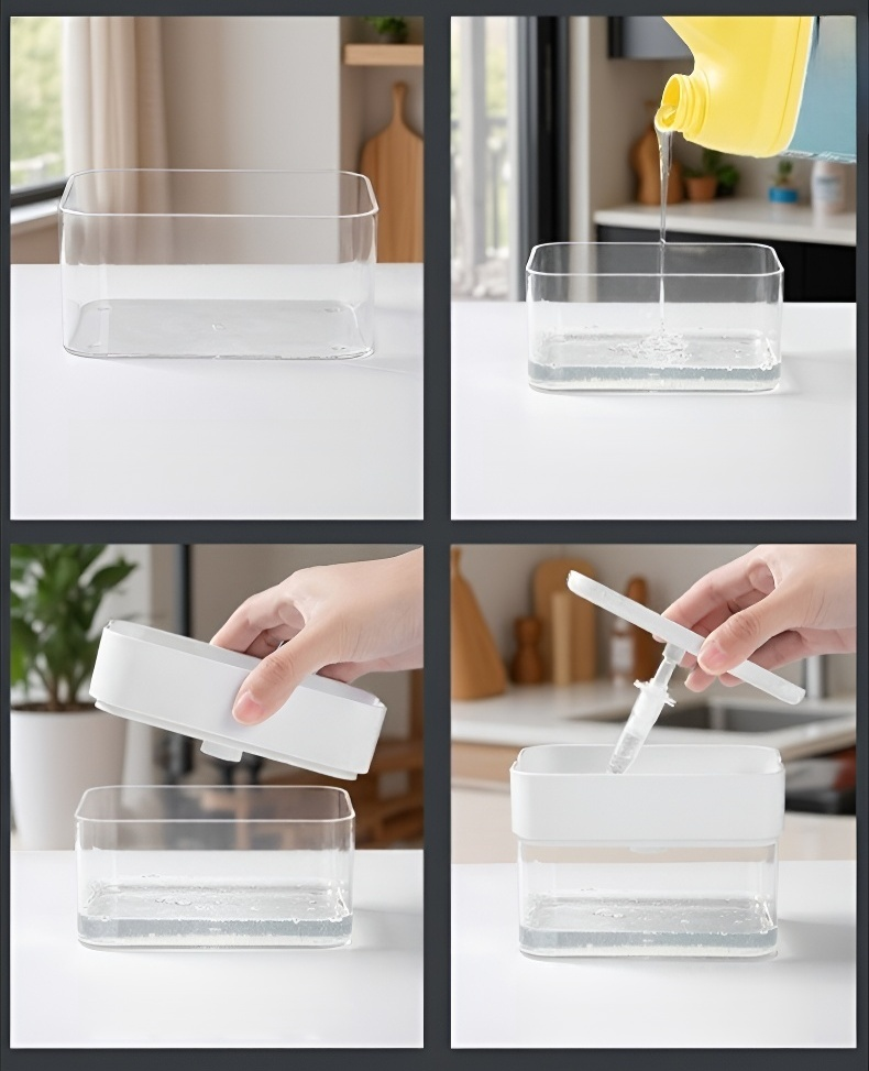 簡約風格瀝水皂盒外觀