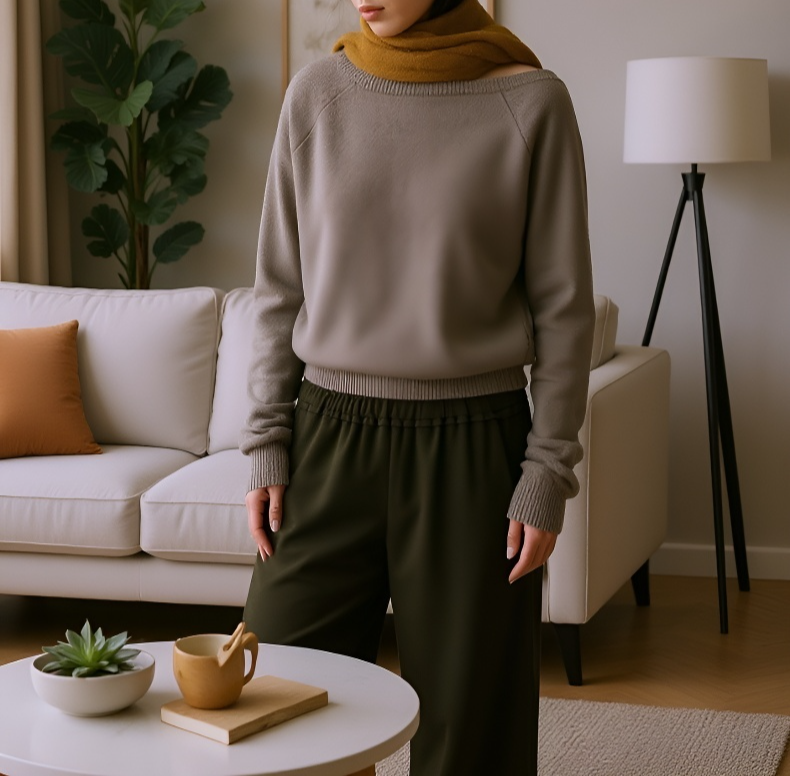 秋冬向けウールセーター