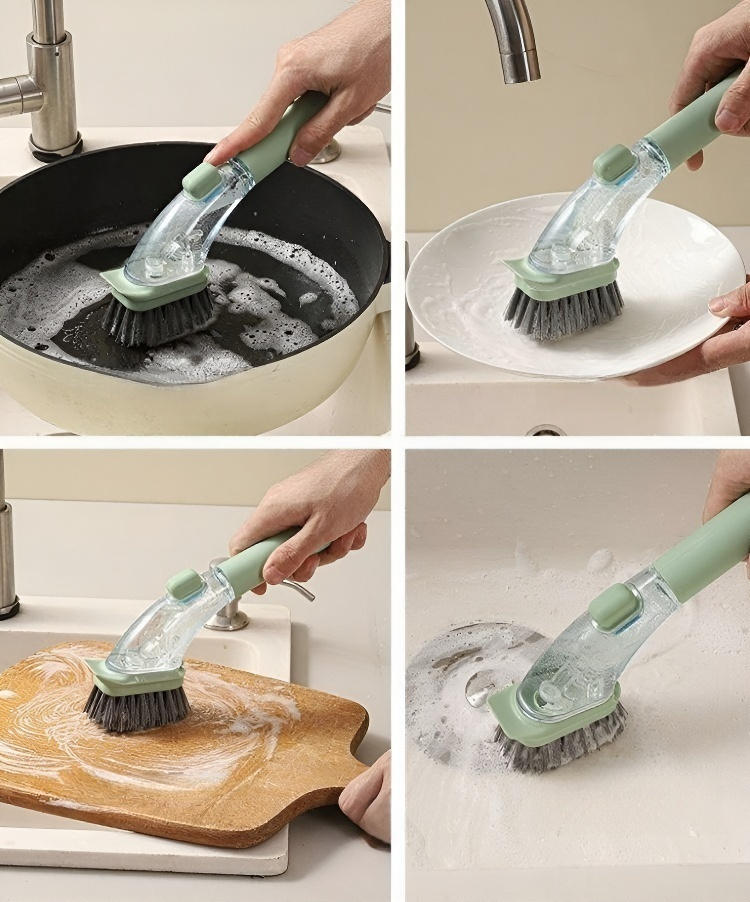 多用途清潔刷適用於各類鍋具