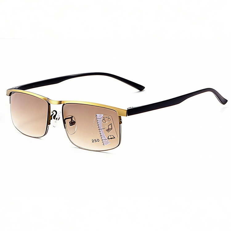 オート多焦点遠近両用老眼用サングラス| メンズ