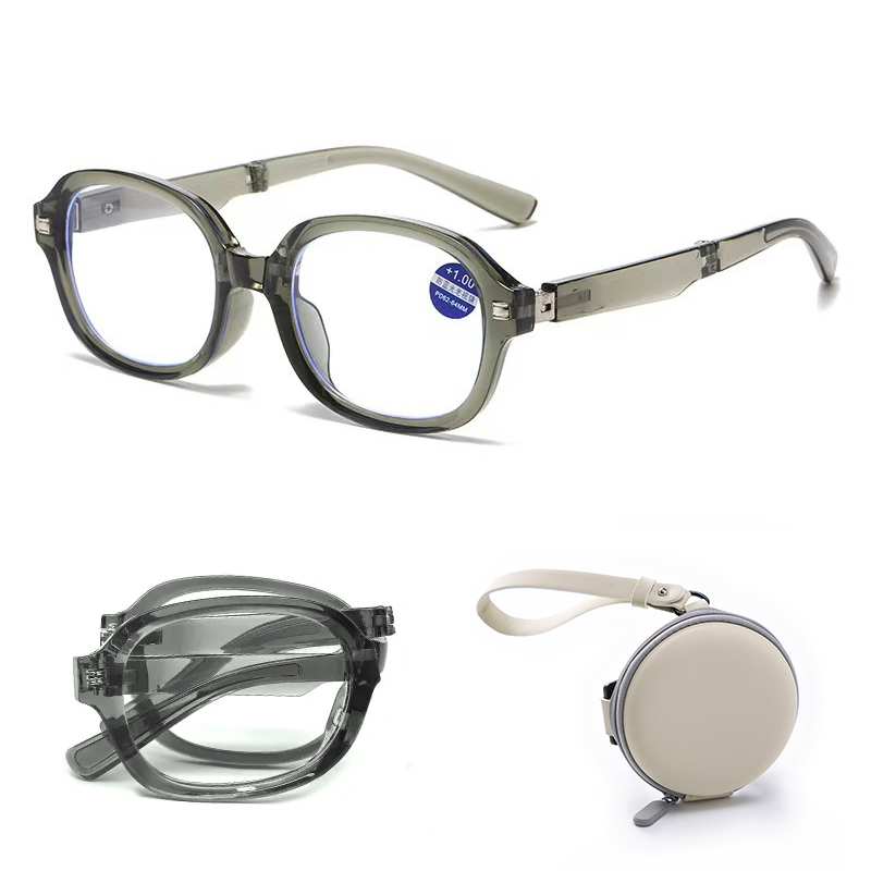 コンパクトにしまえる 折りたたみ式シニアグラス