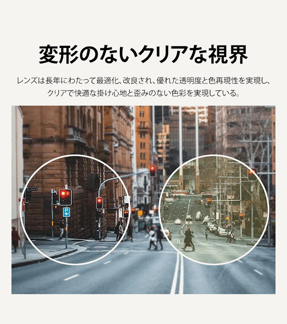 遠近両用累進多焦点ブルーライト対策老眼メガネ