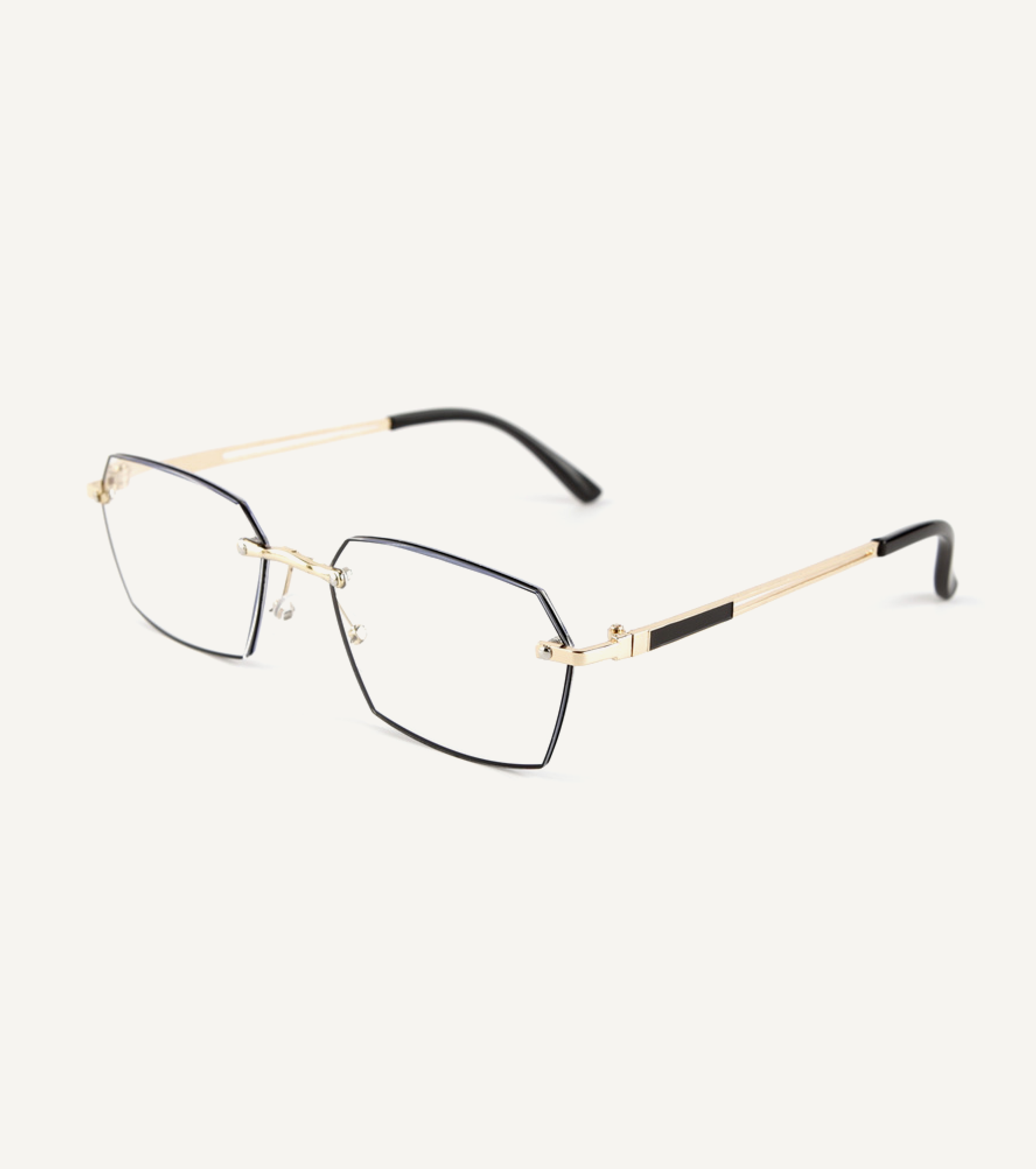 リムレスブルーライトカット老眼鏡