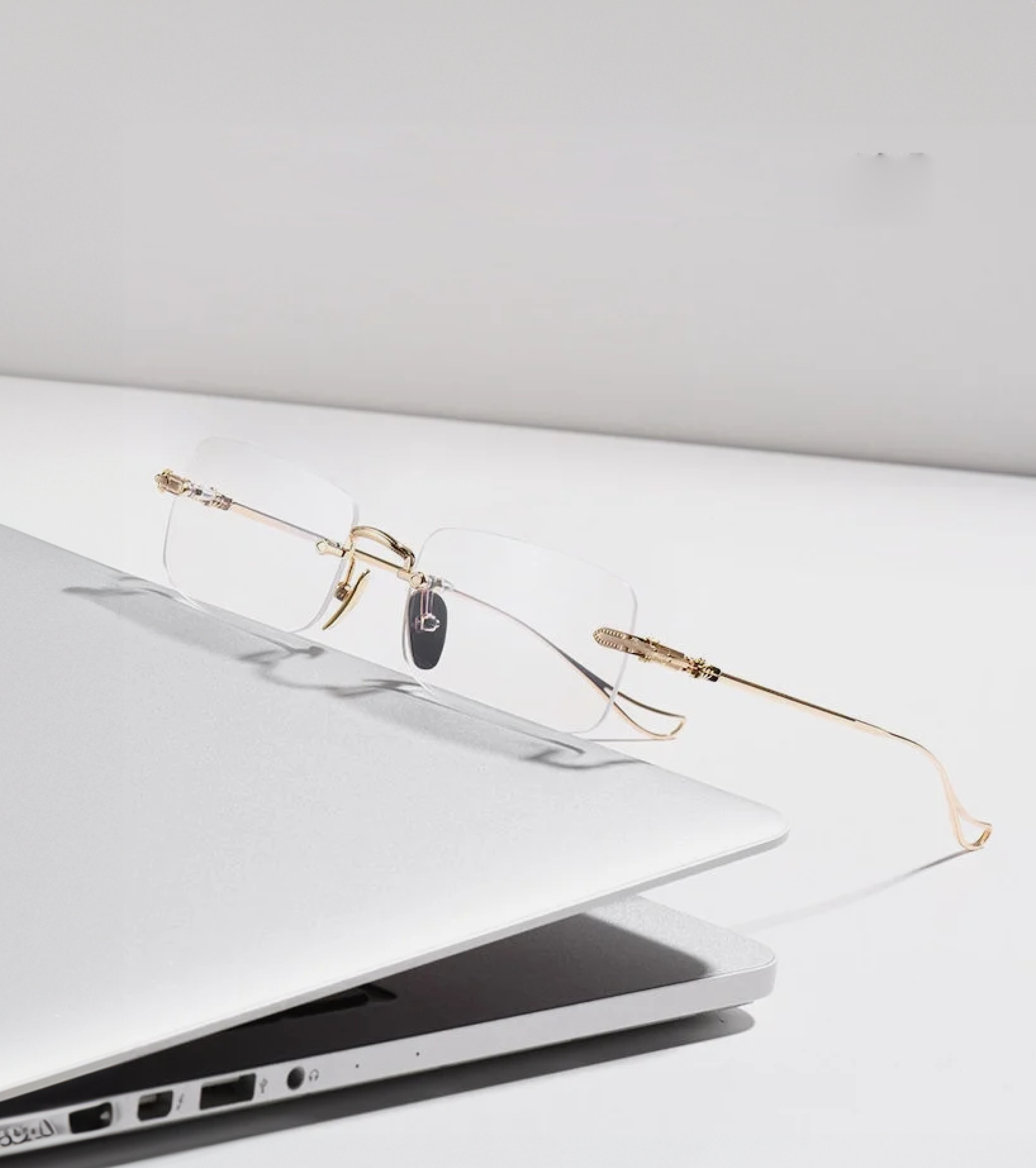 リムレス老眼鏡