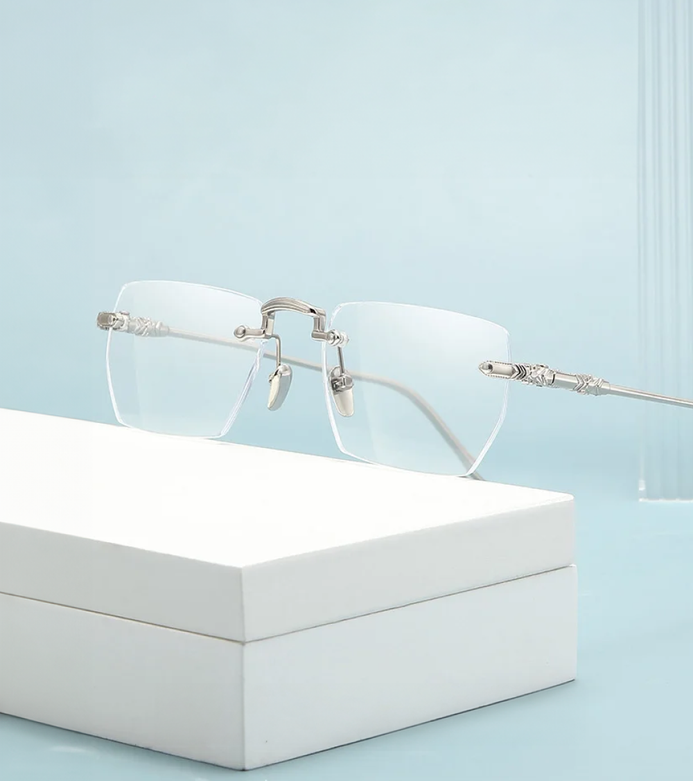 リムレス老眼鏡