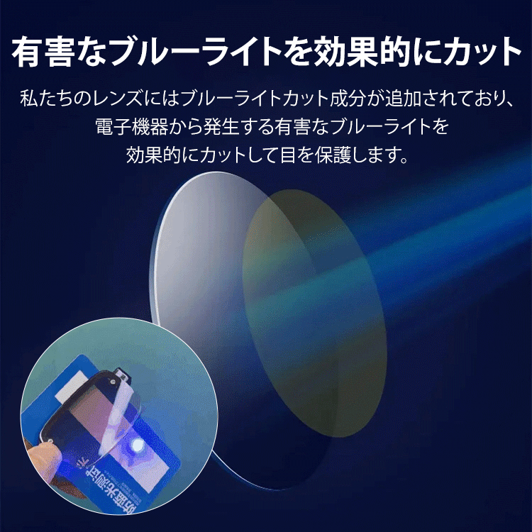 レトロ風リムレス超クリア老眼鏡