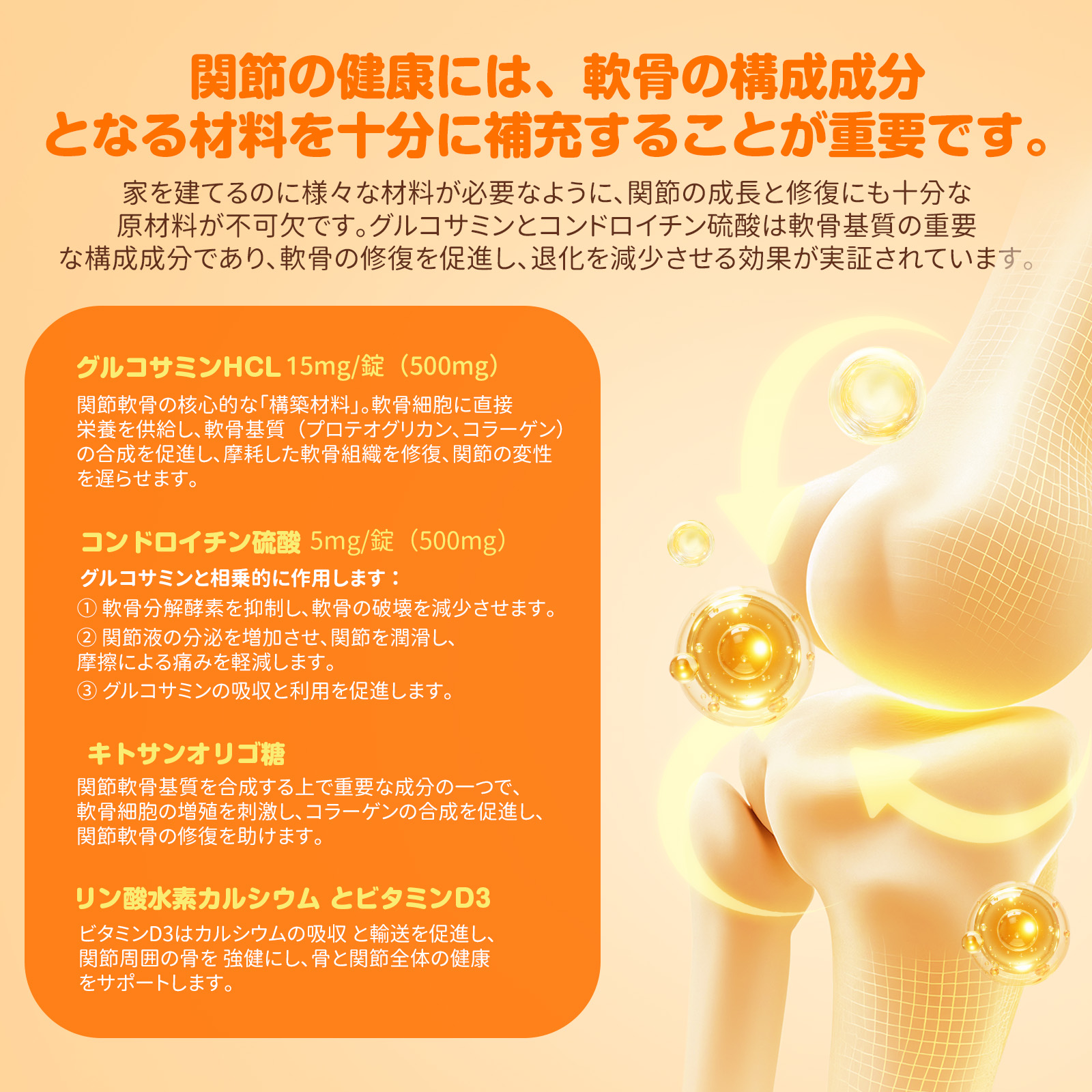 プアインタ 関節 コンドロイチン