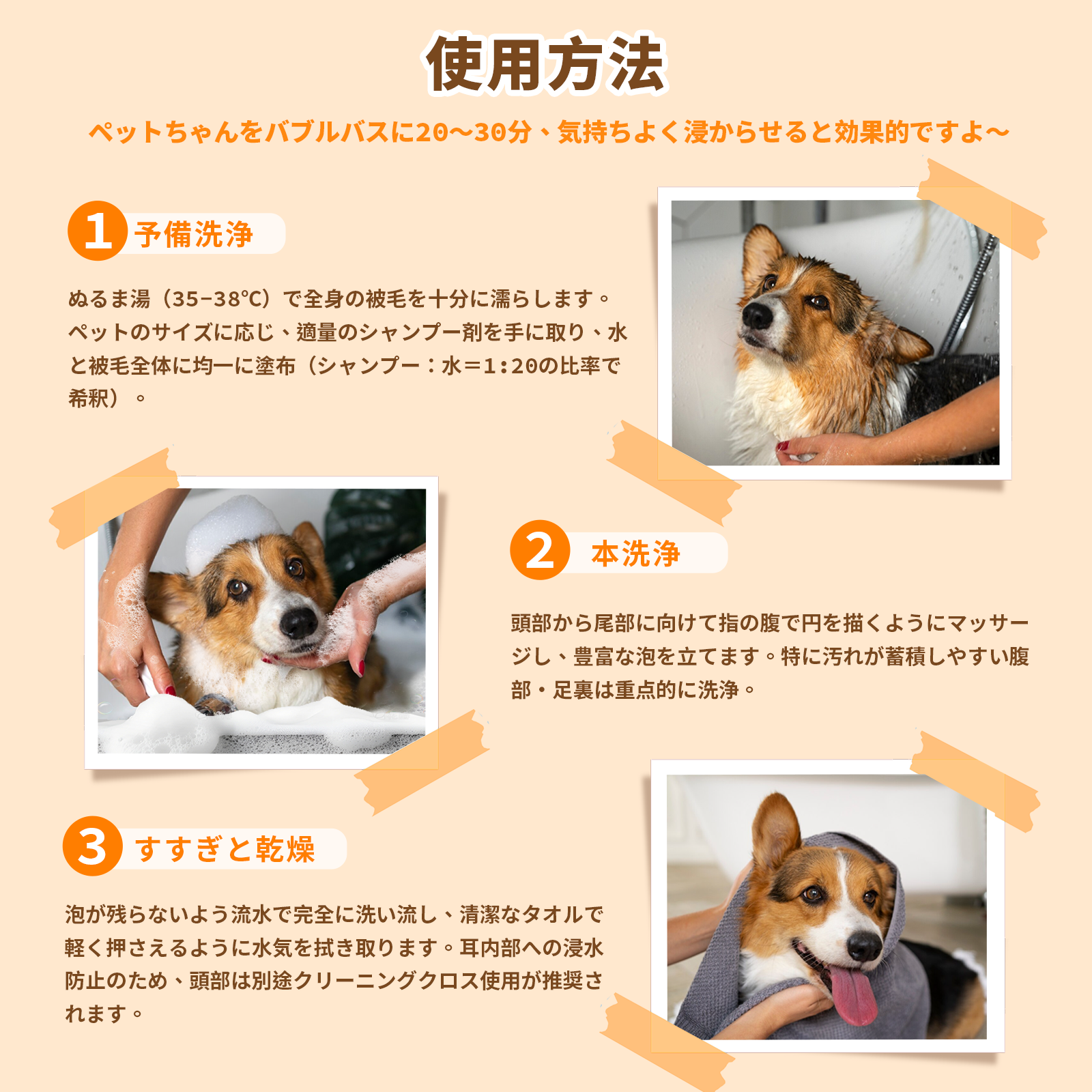 プアインタペットスキンケアセット：Banovシャンプー＋量子銀スプレー