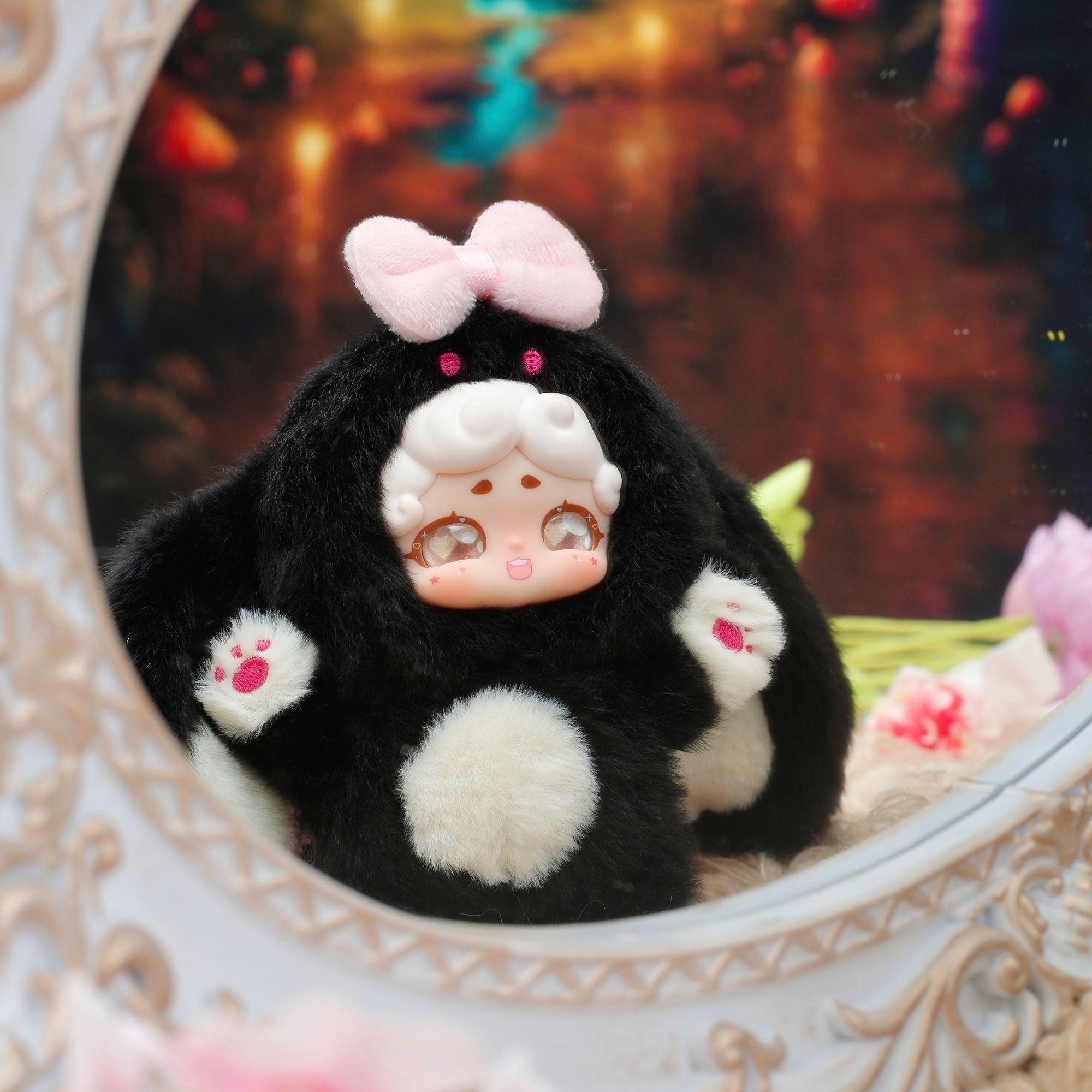 Lucky Deer nai おやすみうさぎ シークレット黒☆ LuckDeerNaiおやすみうさぎランダムに変色できます香りつき