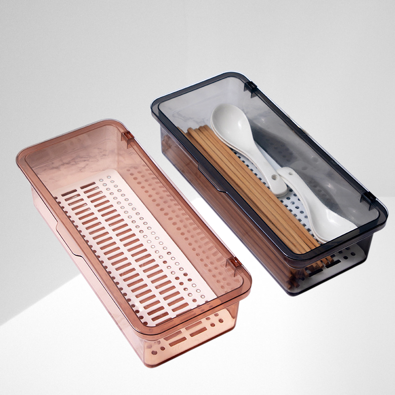 筷子盒茶具餐具帶蓋收納盒