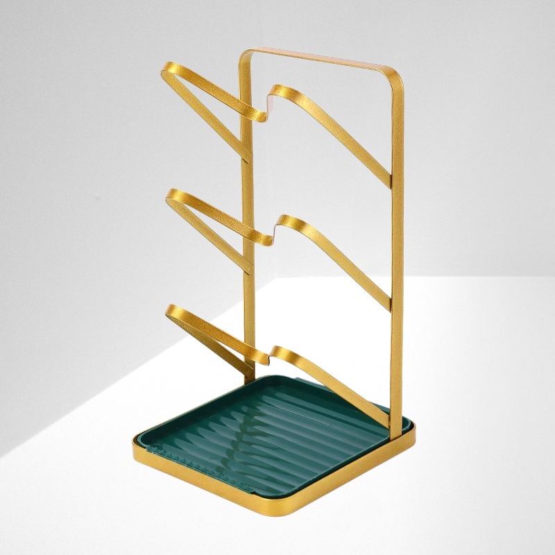 廚房免打孔鍋蓋架子壁掛式家用檯面砧板架菜板放置架鍋鏟托架神器