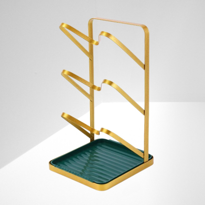 廚房免打孔鍋蓋架子壁掛式家用檯面砧板架菜板放置架鍋鏟托架神器