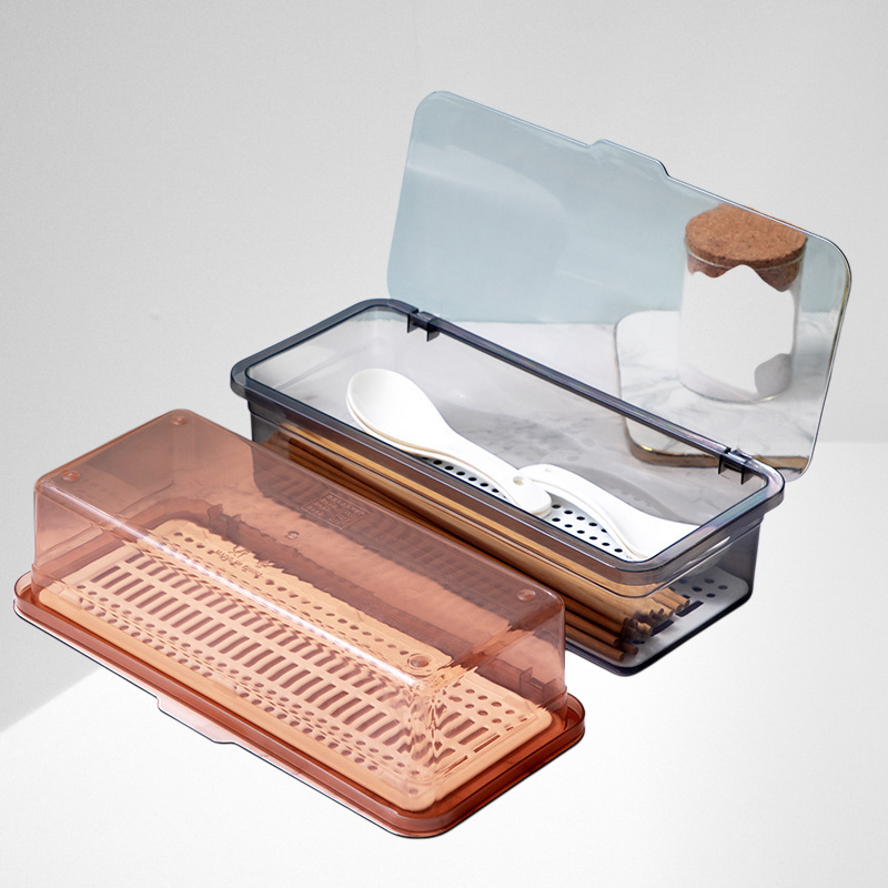 筷子盒茶具餐具帶蓋收納盒