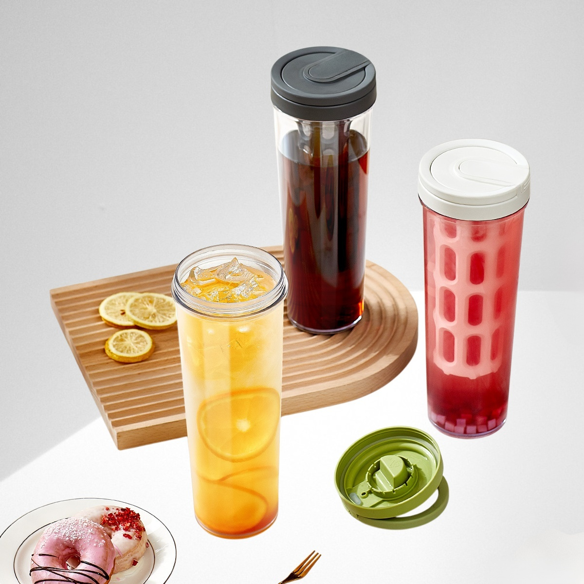 耐高溫密封水杯冷萃杯