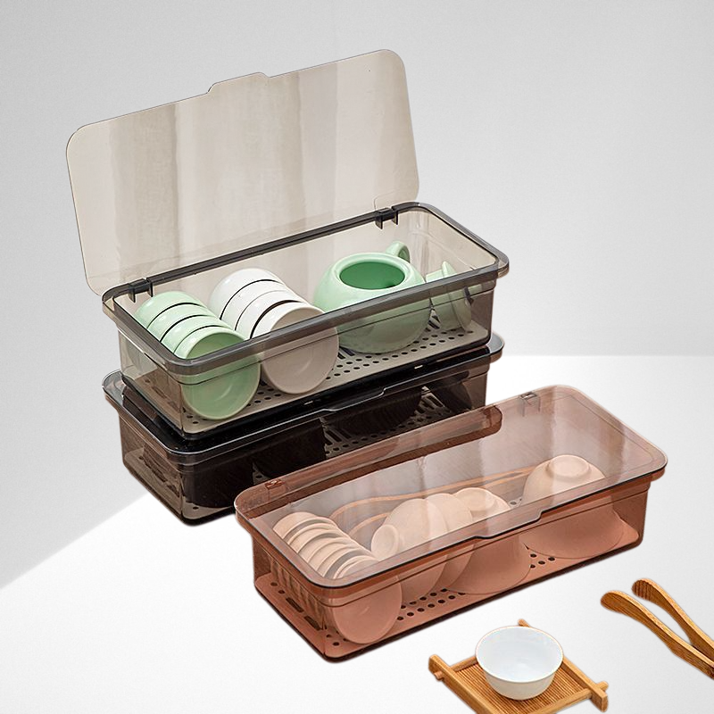 筷子盒茶具餐具帶蓋收納盒