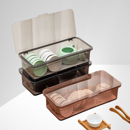 筷子盒茶具餐具帶蓋收納盒