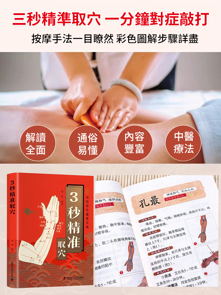 3秒定位智慧養生快速取穴寶典