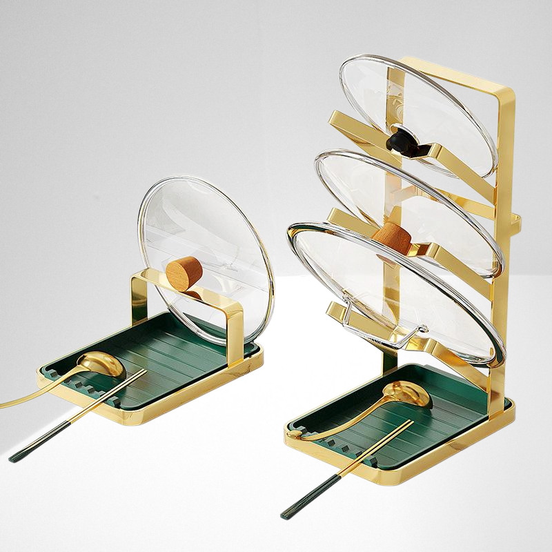 廚房免打孔鍋蓋架子壁掛式家用檯面砧板架菜板放置架鍋鏟托架神器