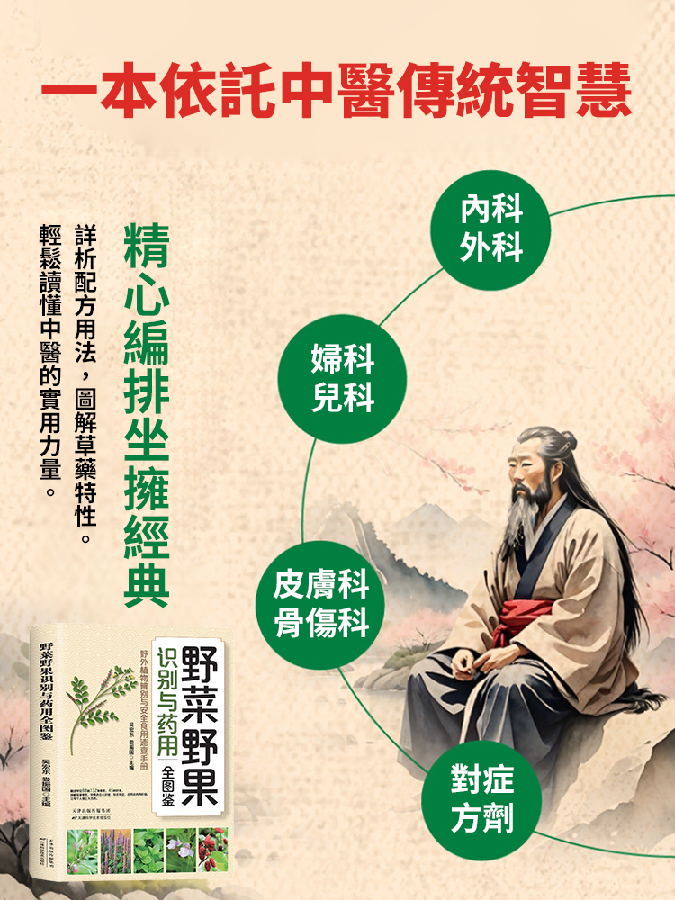 【不吃藥百病消】野菜野果圖鑑