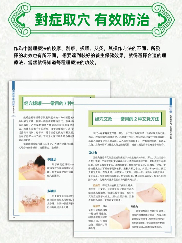 零基礎學會中醫經絡穴位按摩書籍